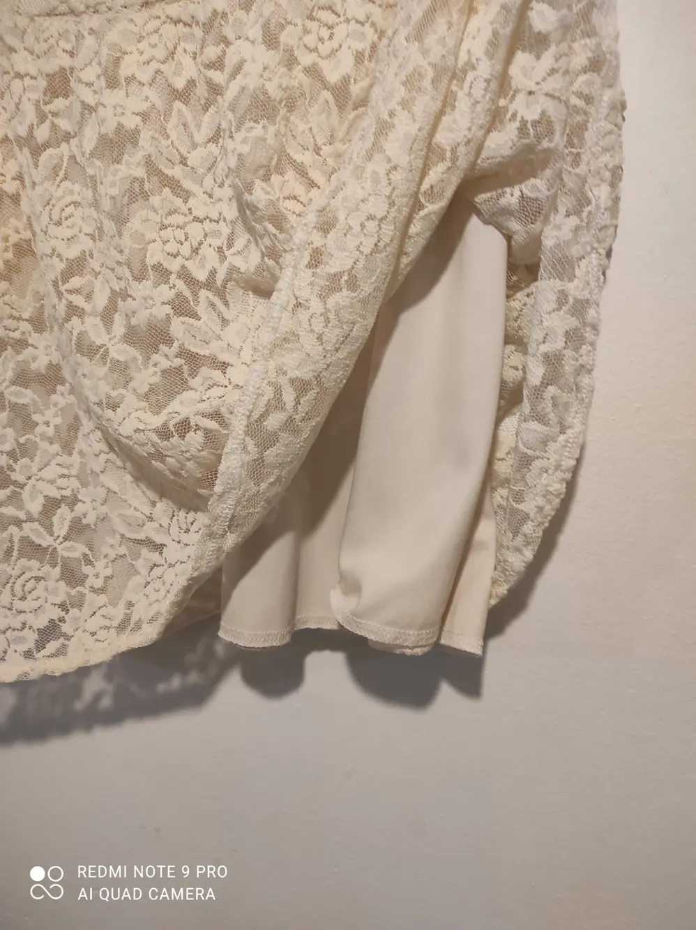 Falda corta Tricot suite Blanco, foto 2