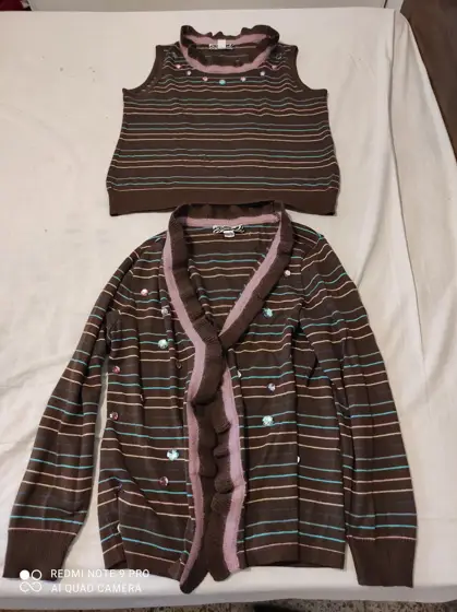 Conjunto Jersey y chaleco Roberto Naldi