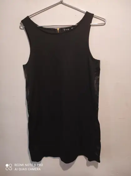 Vestido de verano negro Shana