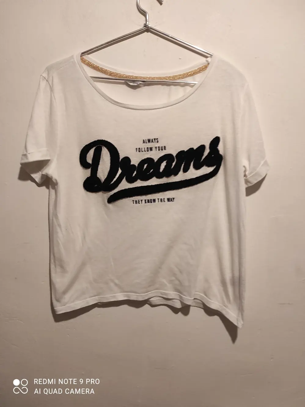 Camiseta,crop top manga corta Only