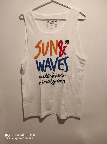 Camiseta sin mangas Pull bear