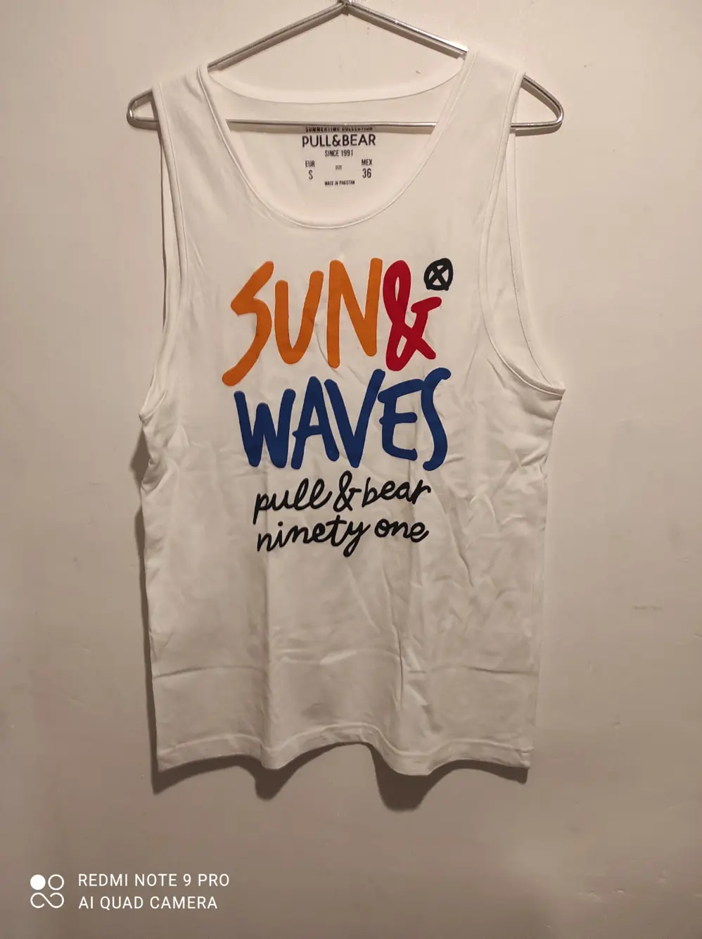 Camiseta sin mangas Pull bear