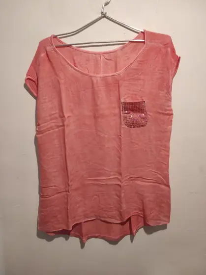 Camiseta Blusa manga corta Made in italy