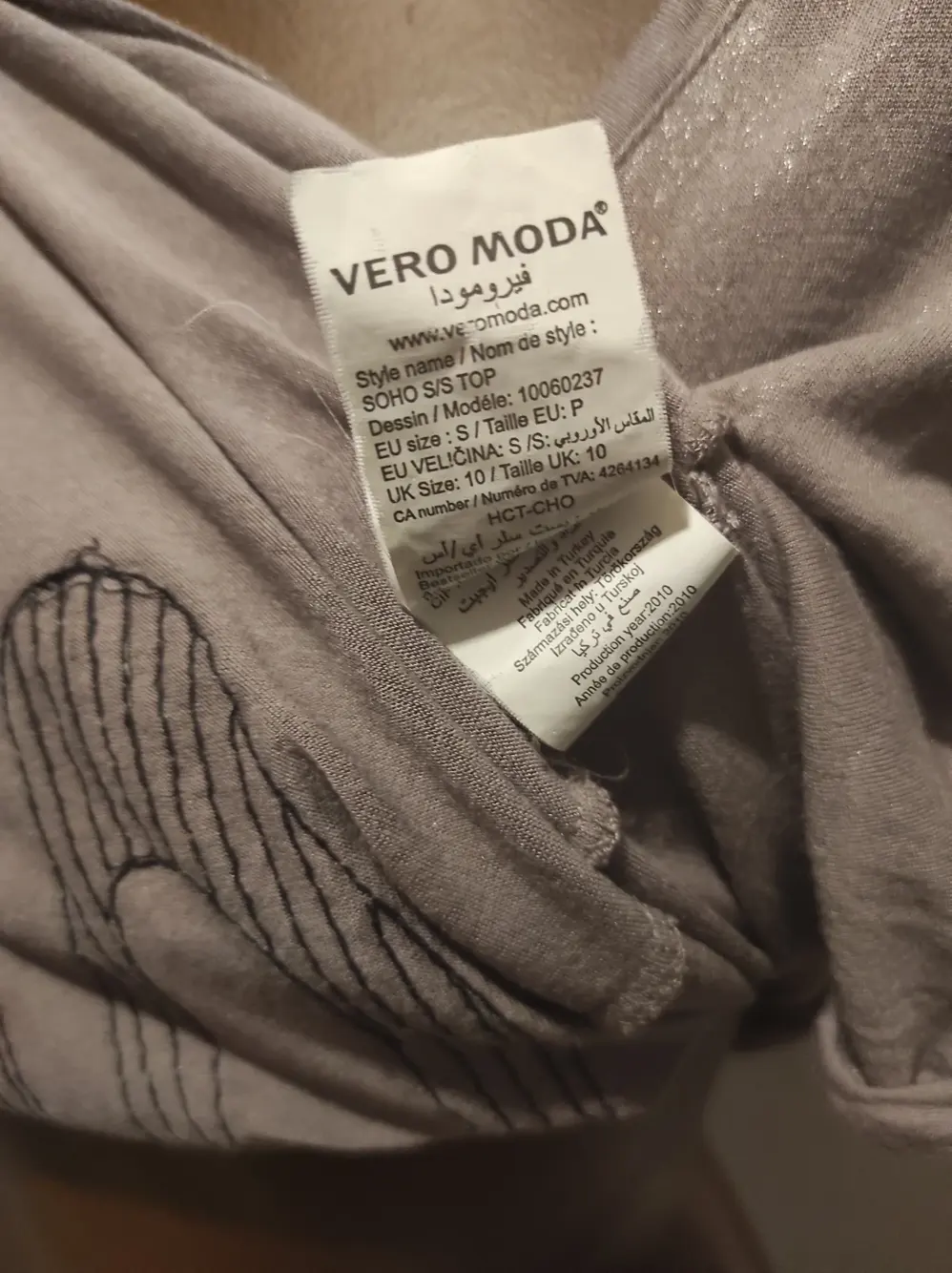 Camiseta manga corta Vero moda, foto 5