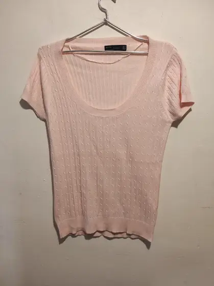Camiseta manga corta Zara