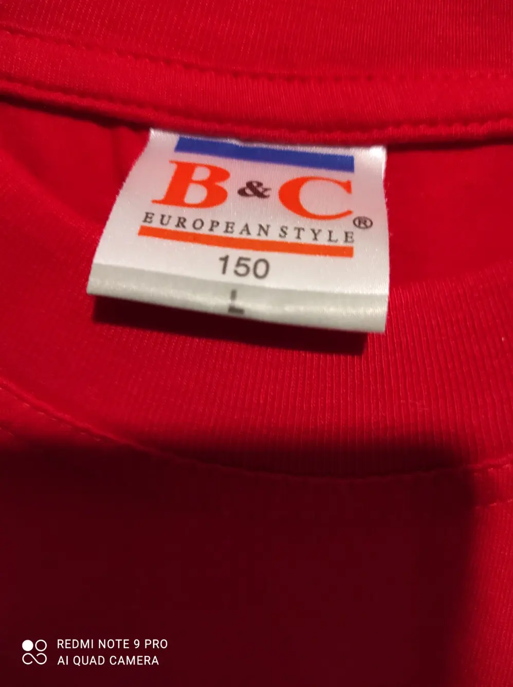 Camiseta manga corta B&C, foto 3