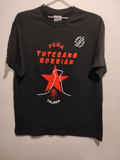 Camiseta manga corta Sol's tuterako gorriak