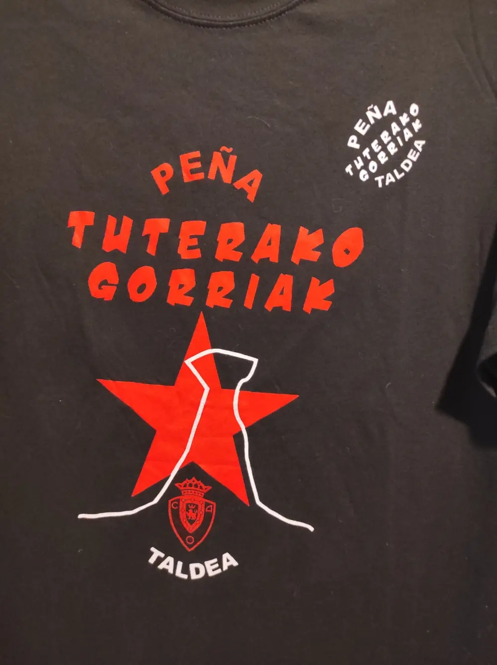 Camiseta manga corta Sol's tuterako gorriak, foto 2
