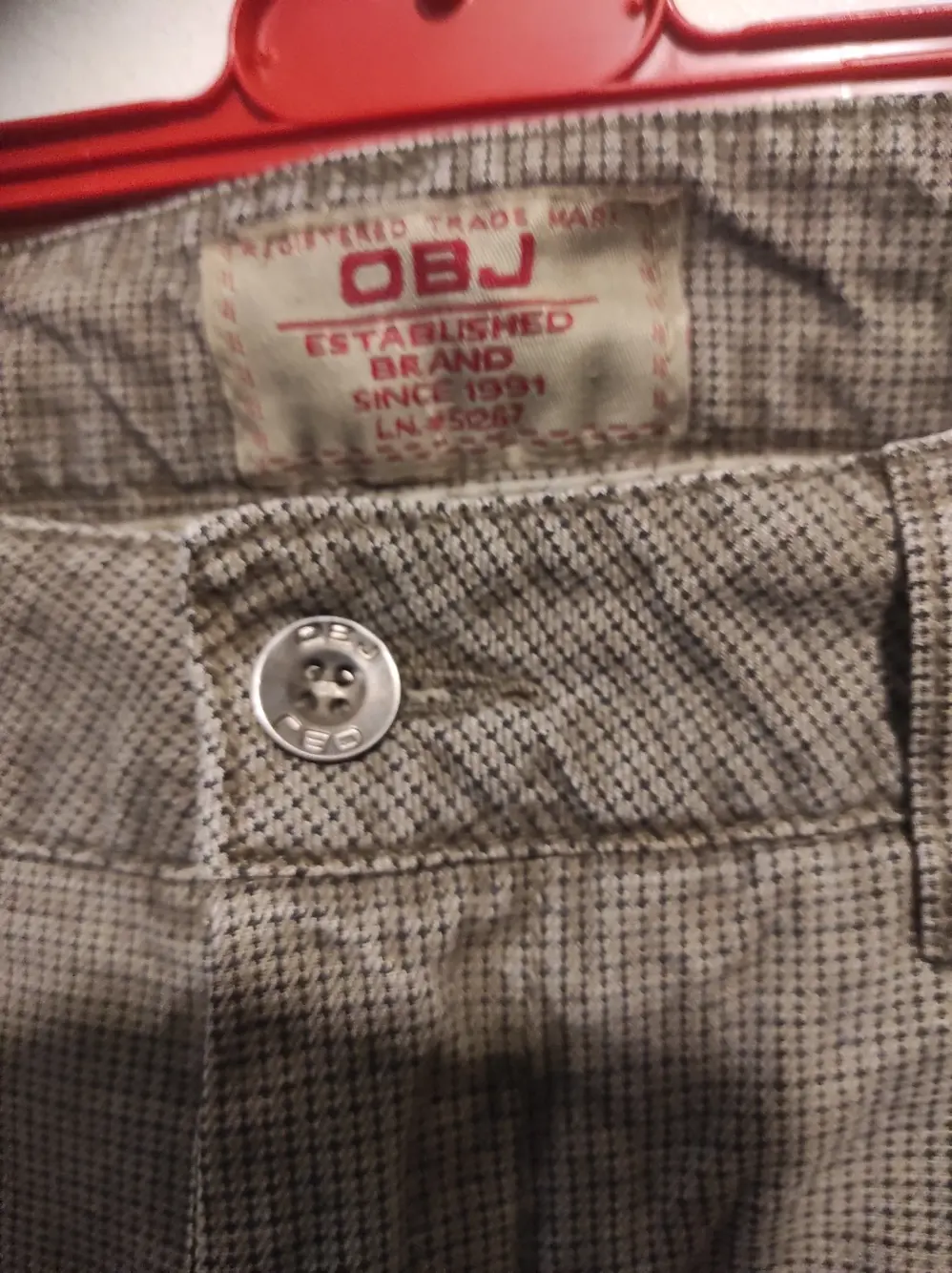 Pantalon recto OBJ, foto 2