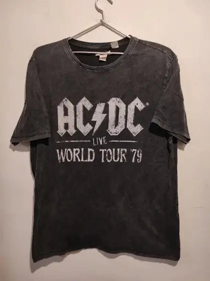 Camiseta manga corta AC/DC by H&M