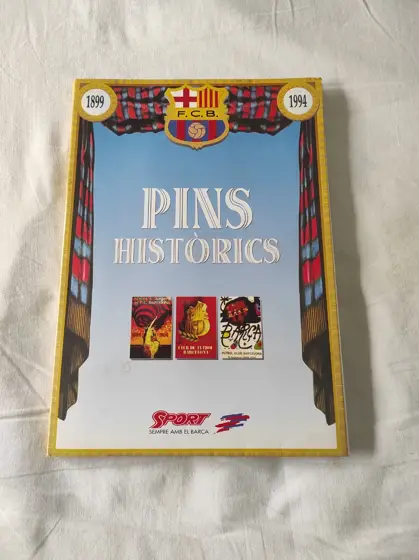 Pins historicos Futbol club Barcelona