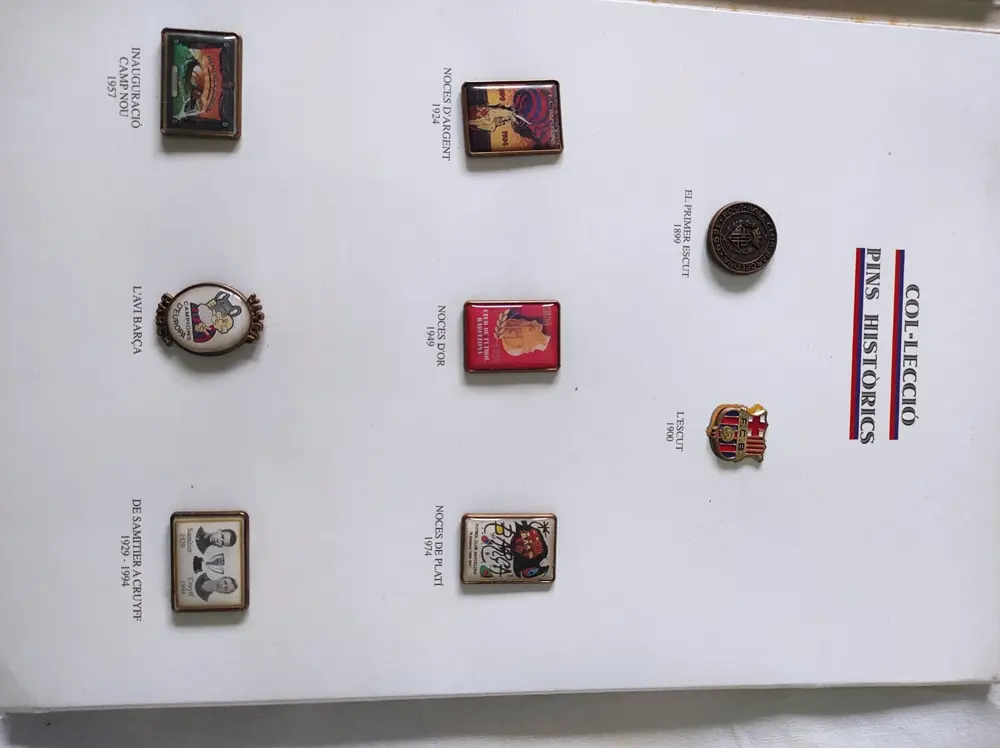 Pins historicos Futbol club Barcelona, foto 3