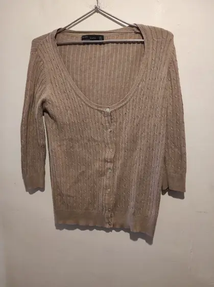 Jersey fino manga 3/4 Zara