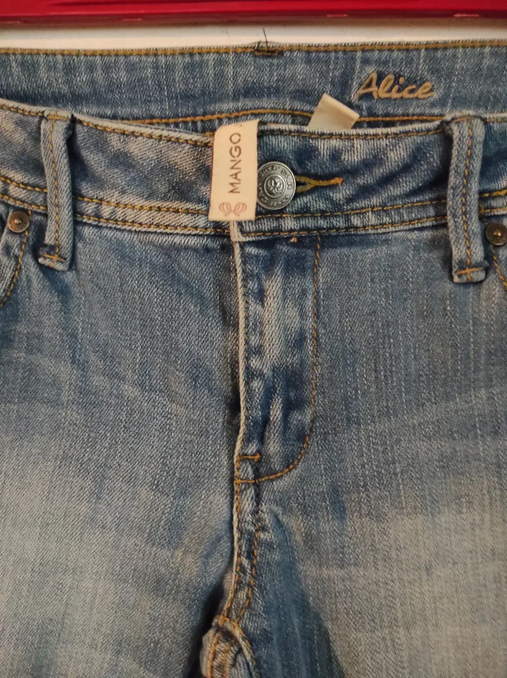 Pantalon vaquero Mango Alice, foto 3