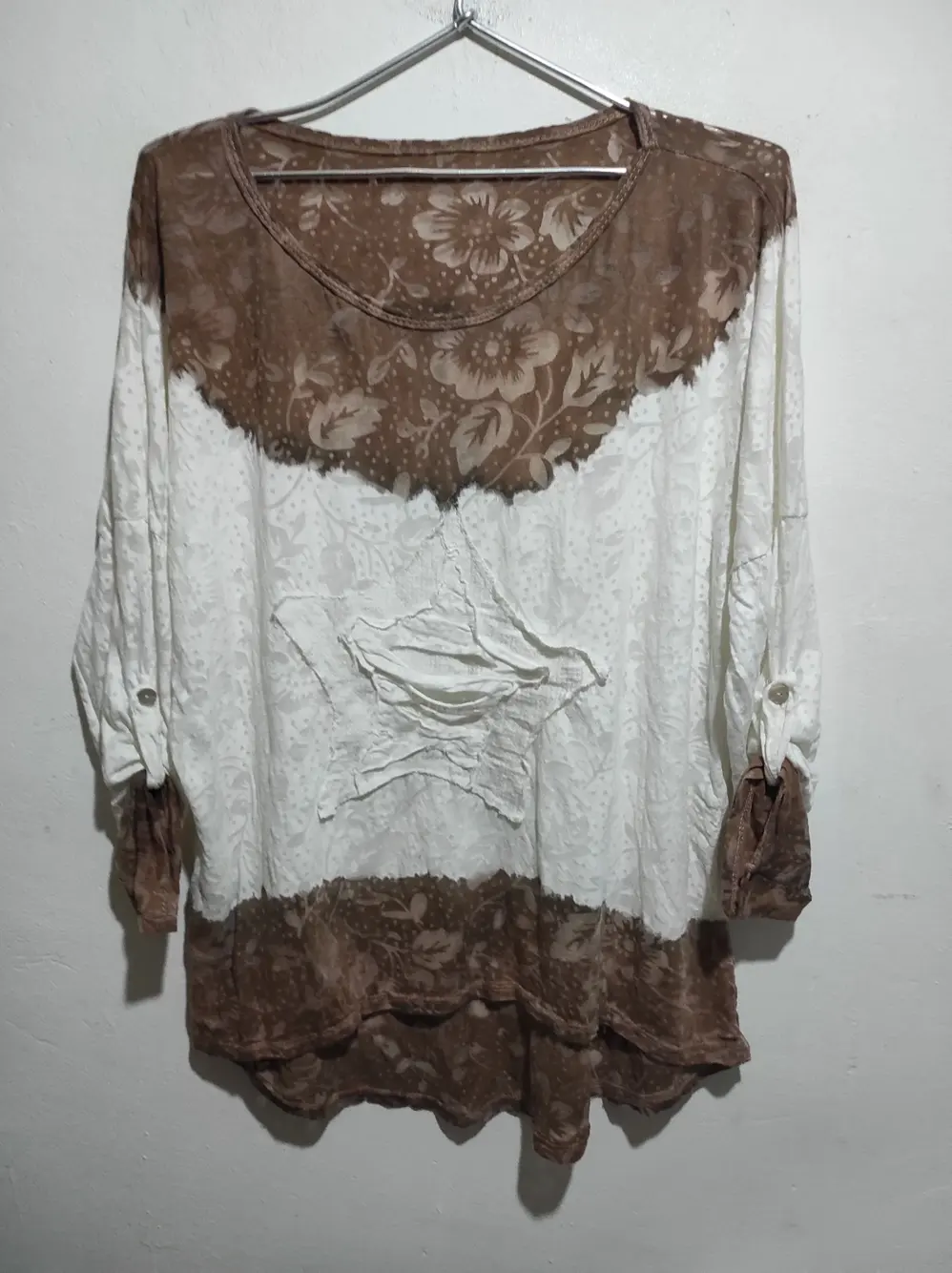 Camisa manga 3/4 made in italia