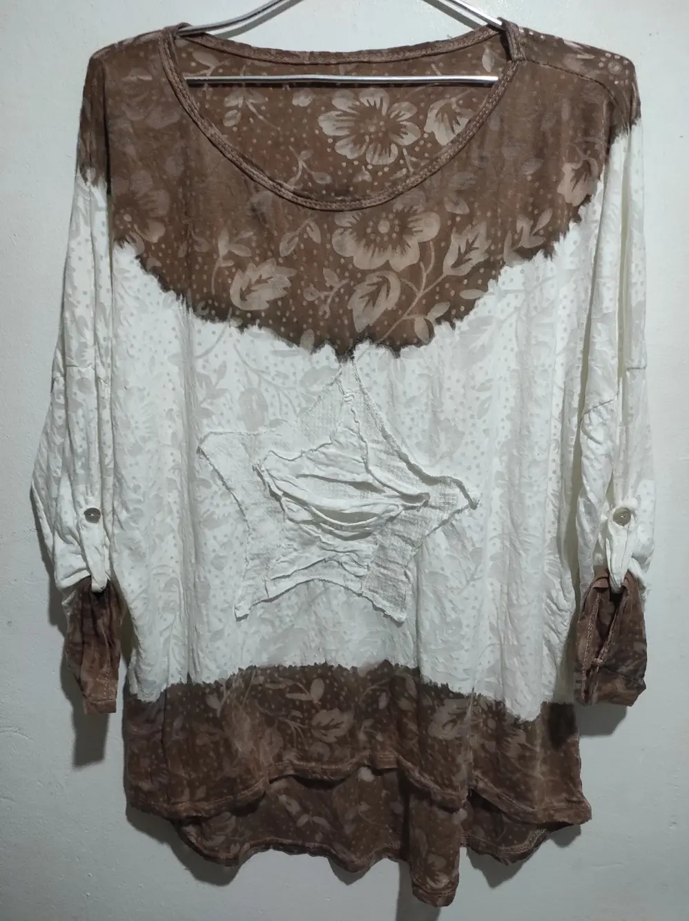Camisa manga 3/4 made in italia, foto 2
