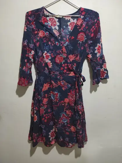 Vestido cruzado Springfield