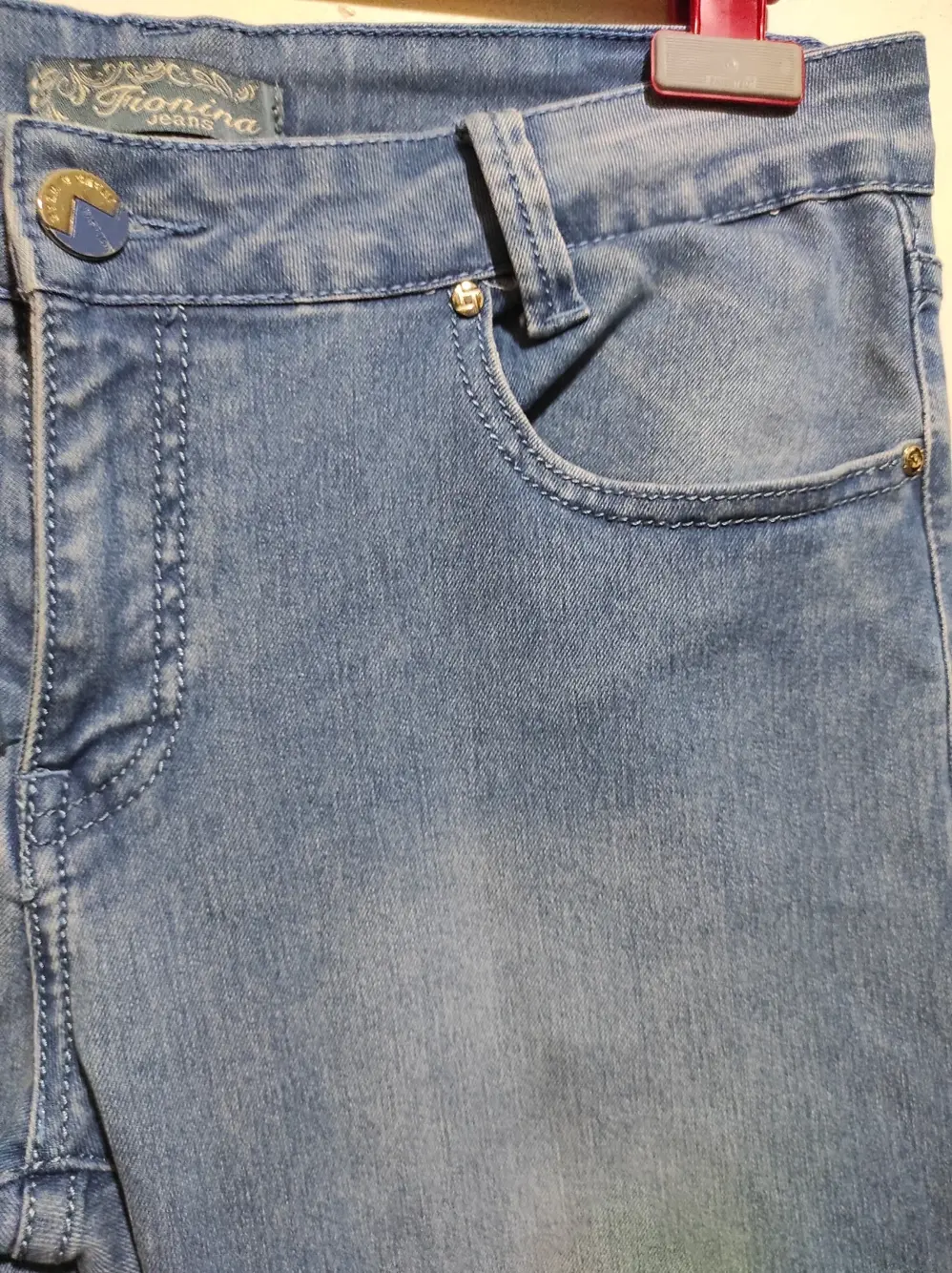 Pantalon vaquero elastico Fionina, foto 3
