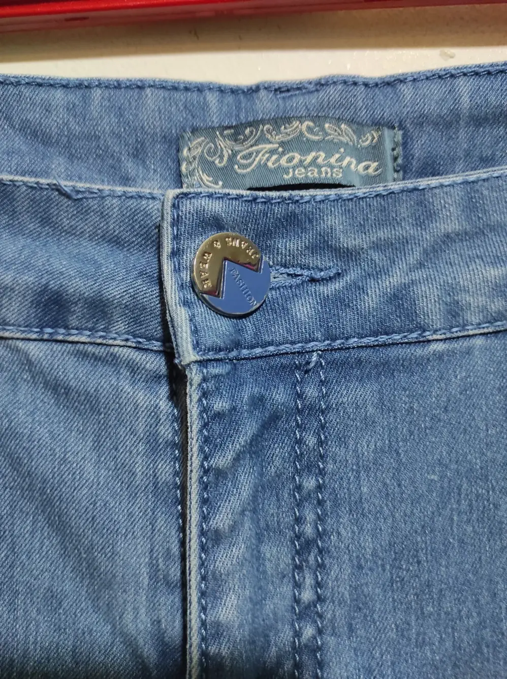 Pantalon vaquero elastico Fionina, foto 4