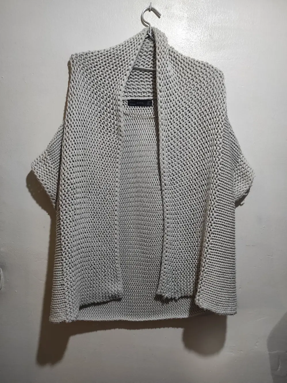 Jersey abierto Zara
