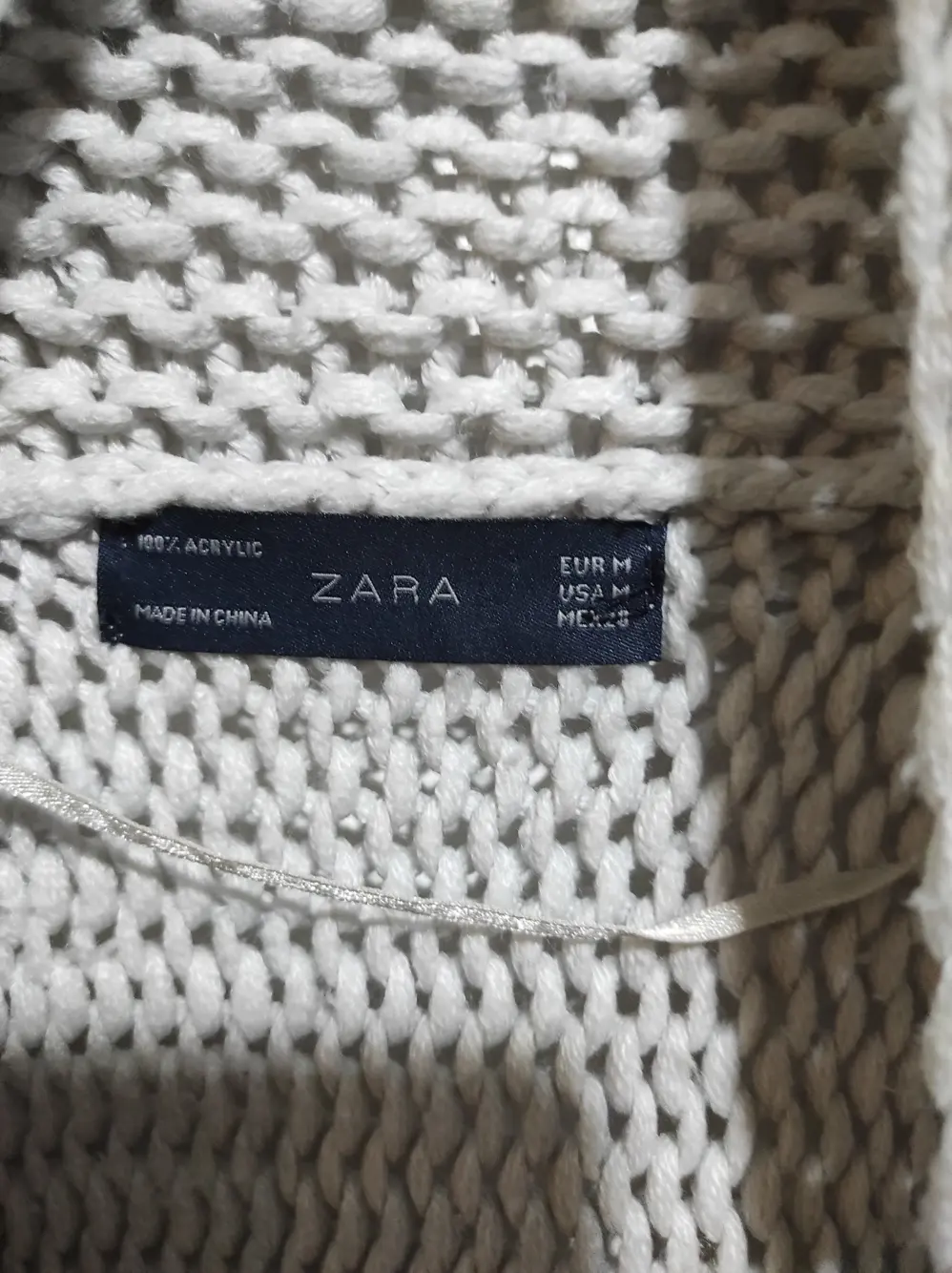 Jersey abierto Zara, foto 2