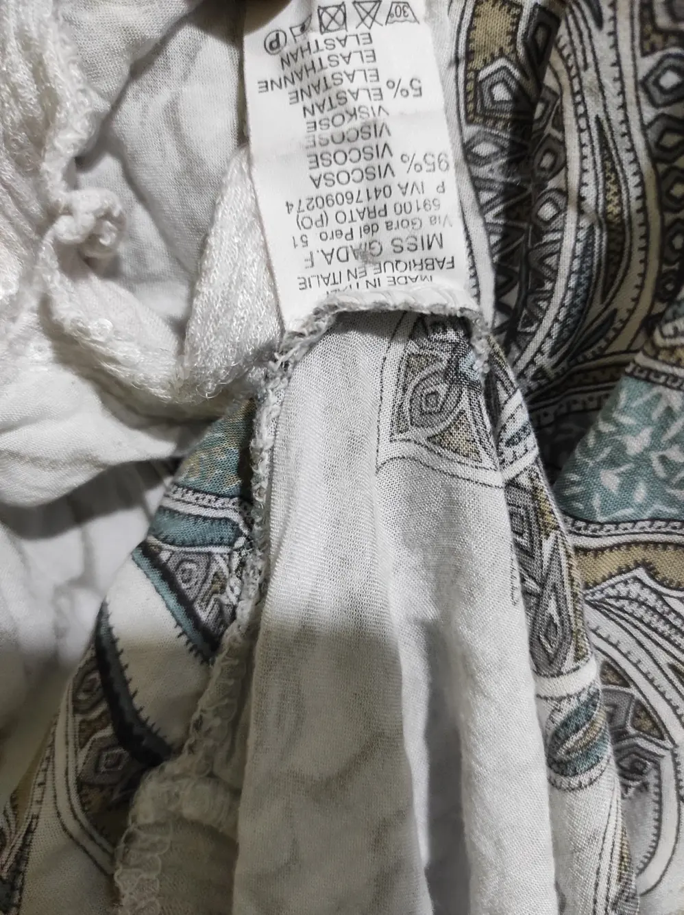 Camiseta Blusa sin mangas made in italy, foto 5