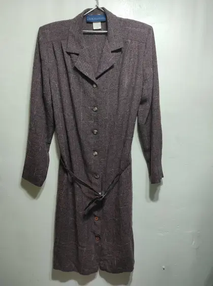 Vestido vintage lisa chesnay talla 42