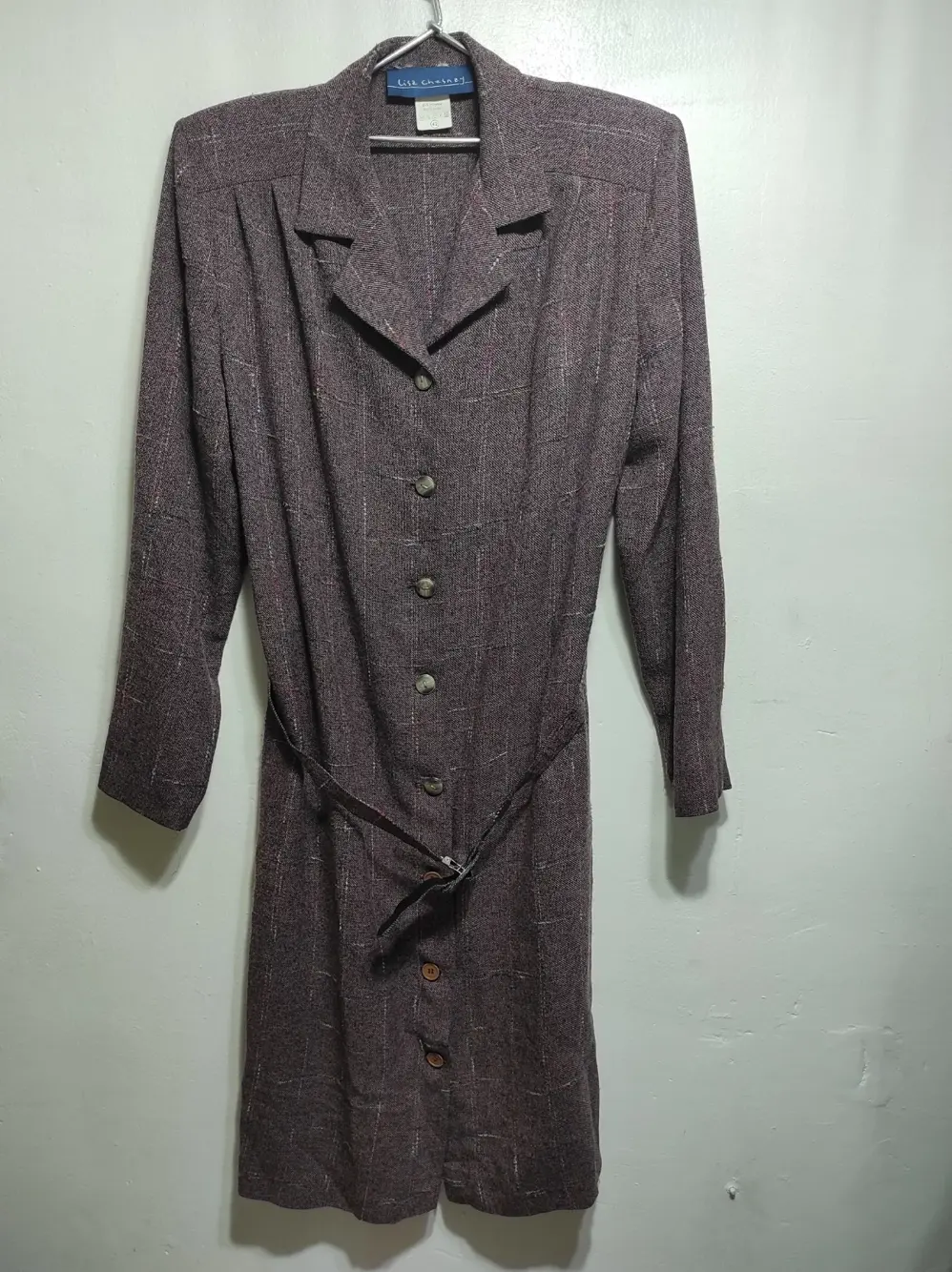 Vestido vintage lisa chesnay talla 42