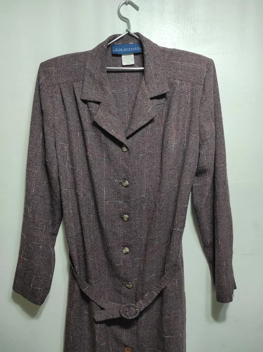 Vestido vintage lisa chesnay talla 42, foto 3