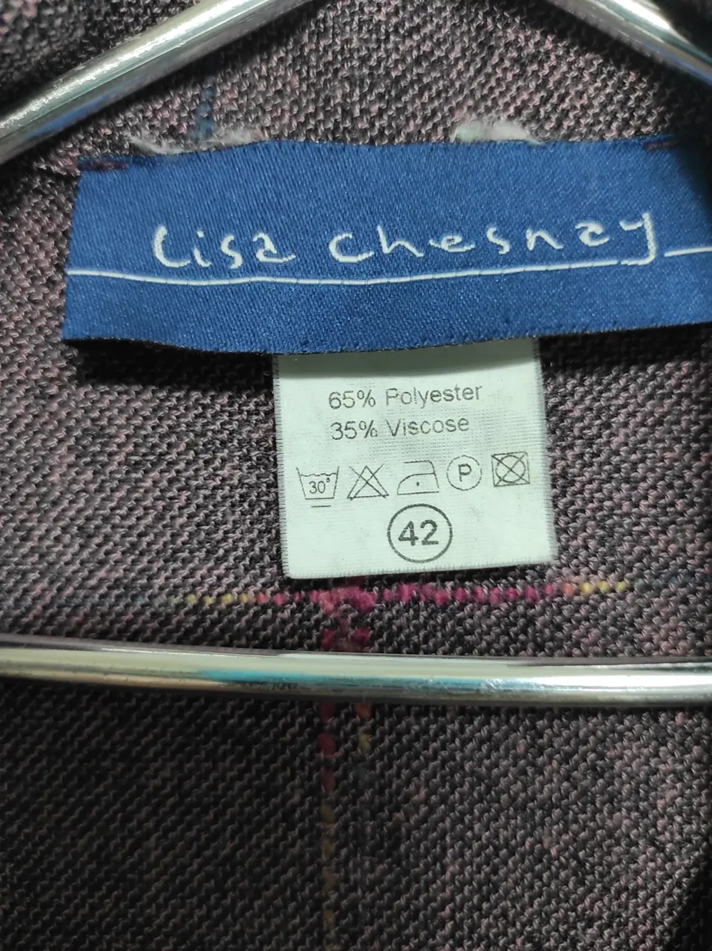 Vestido vintage lisa chesnay talla 42, foto 4