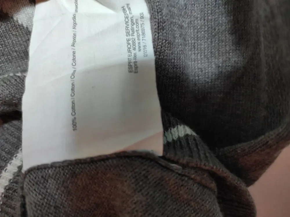 Suèter a rombos Esprit, foto 5