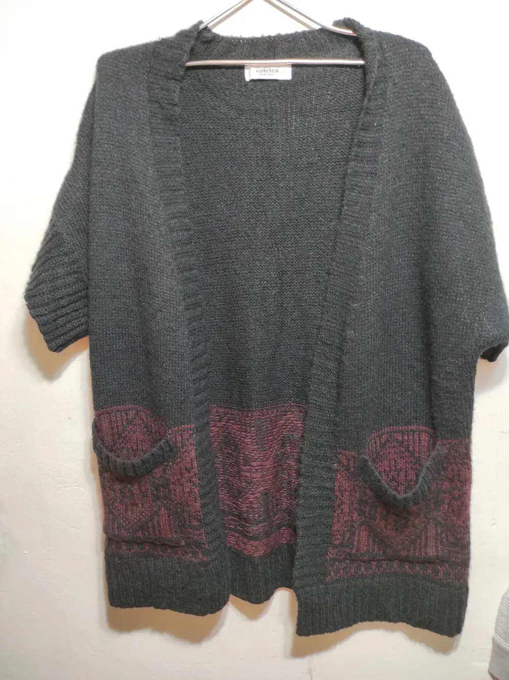 Jersey cardigan Florencia talla única