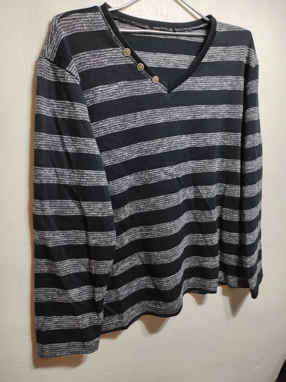 Jersey a rayas made in italy talla XL, foto 4
