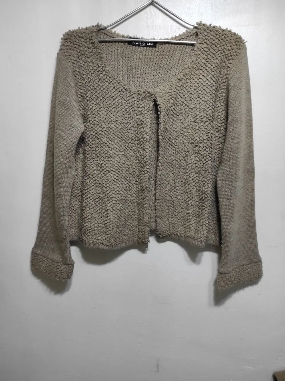 Jersey bolero semi-abierto Sam & lili T1
