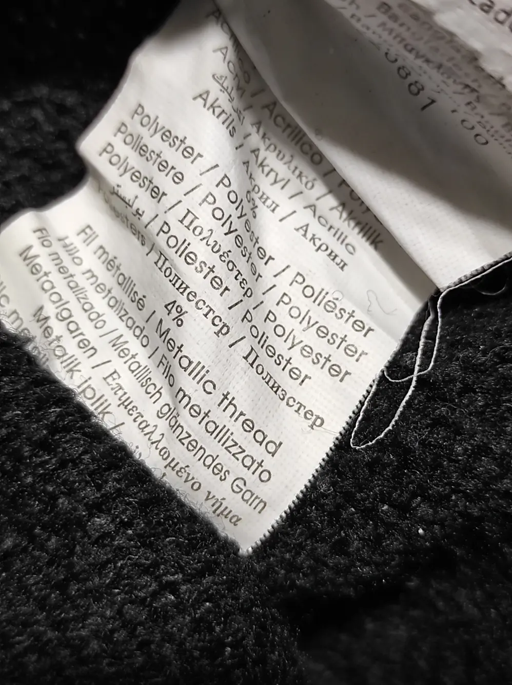 Jersey cuello alto sin mangas cache cache talla 3, foto 4
