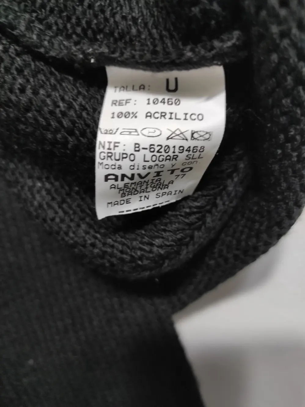 Jersey semi-abierto sin mangas Anvito talla unica, foto 3