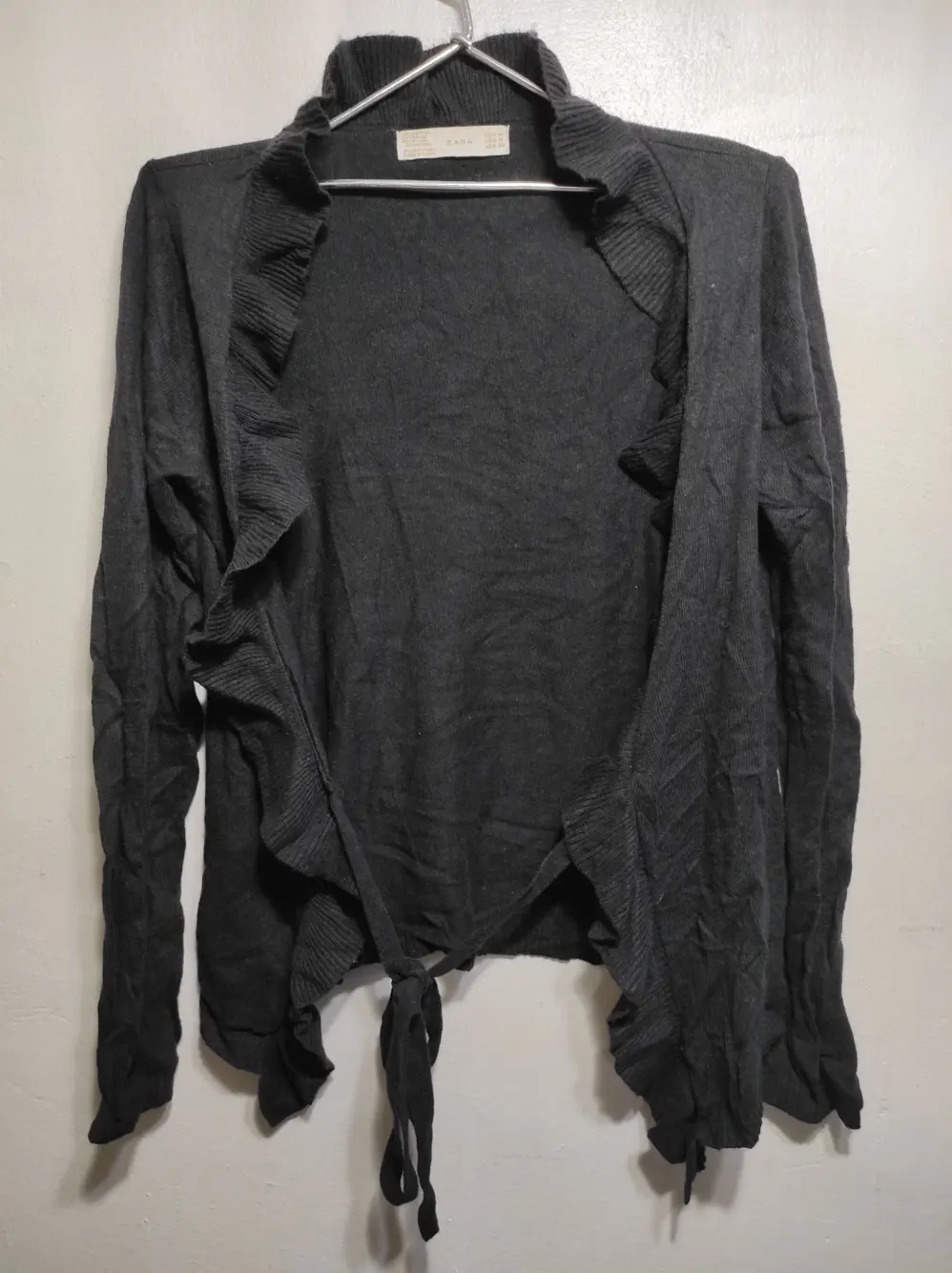 Jersey fino abierto Zara talla M