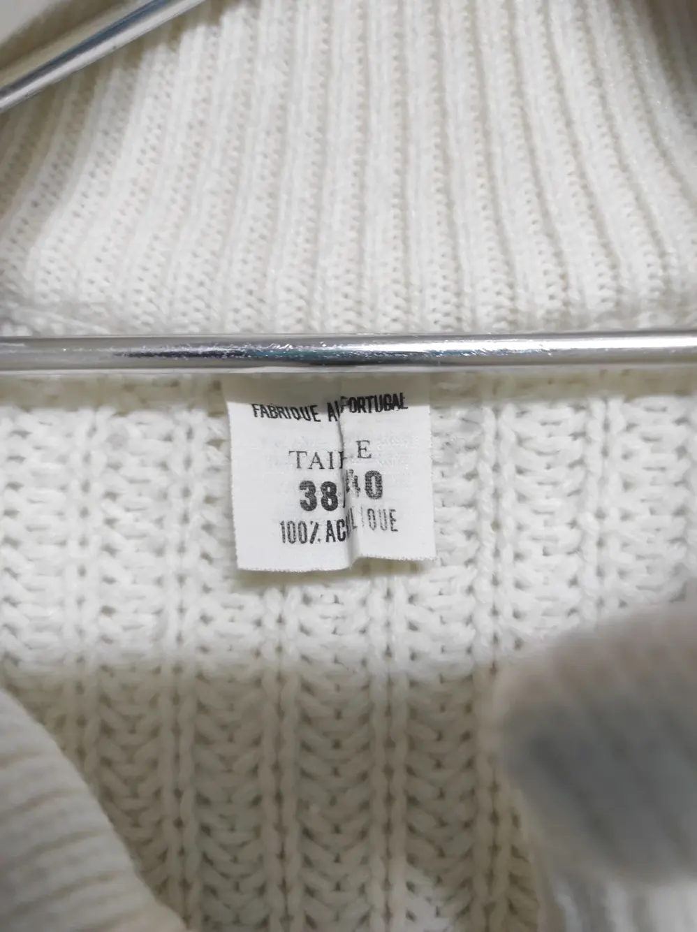 Jersey de punto made in Portugal talla M/L, foto 2