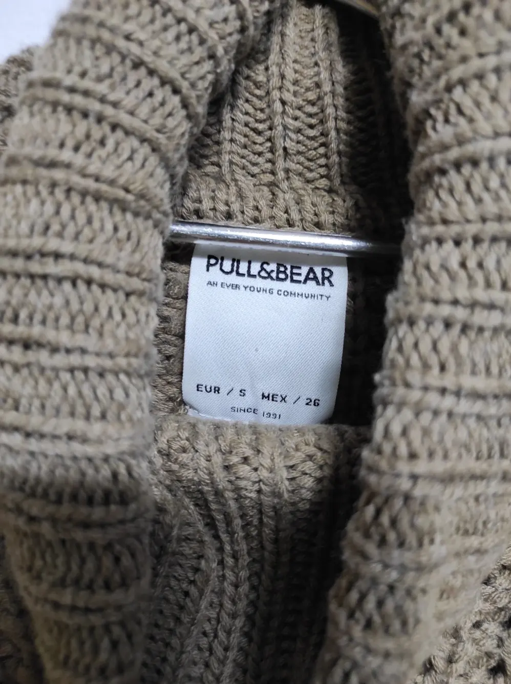 Jersey cuello alto pull & bear talla S, foto 5