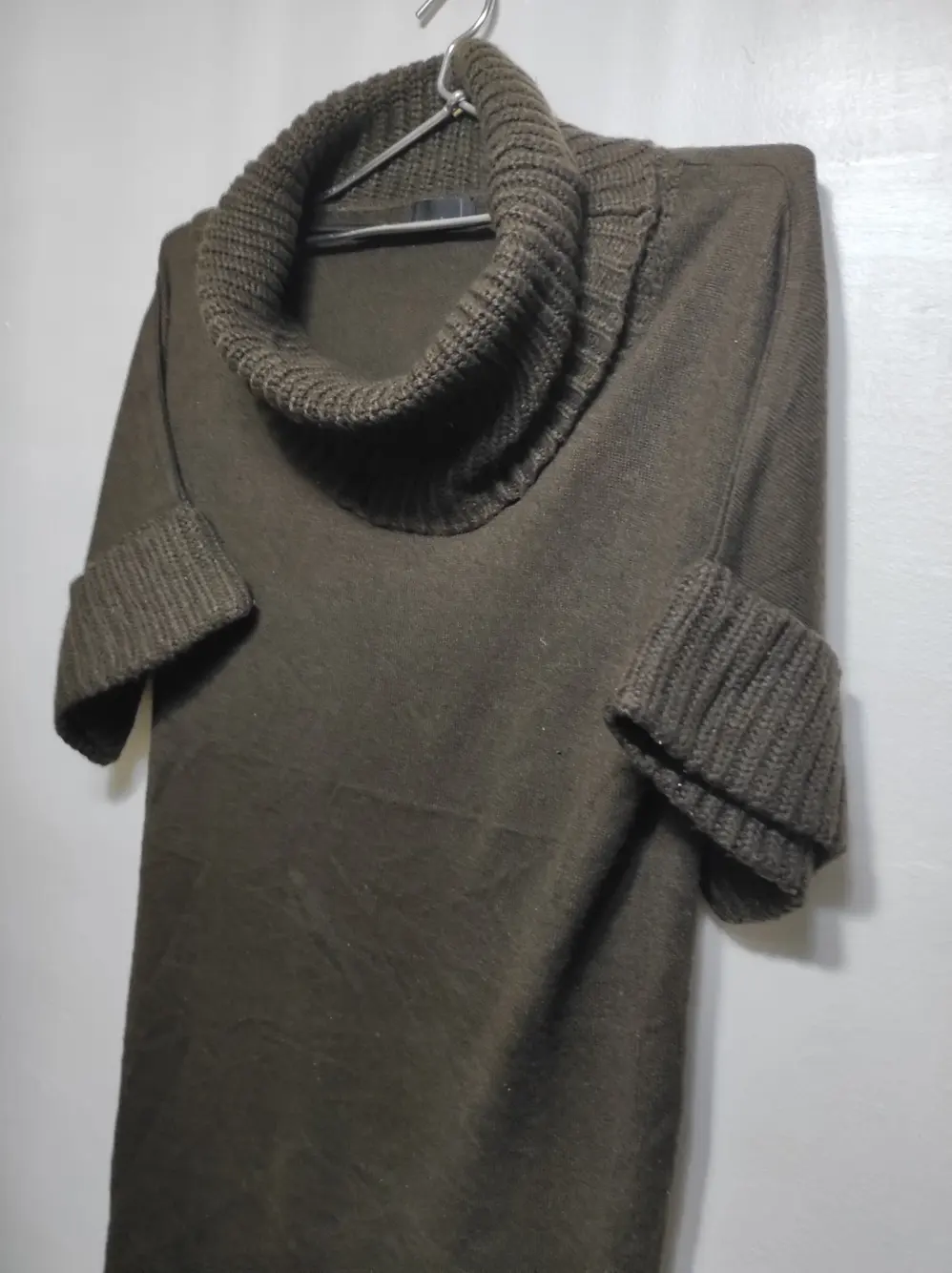Vestido de invierno cuello alto Vero moda talla M, foto 3
