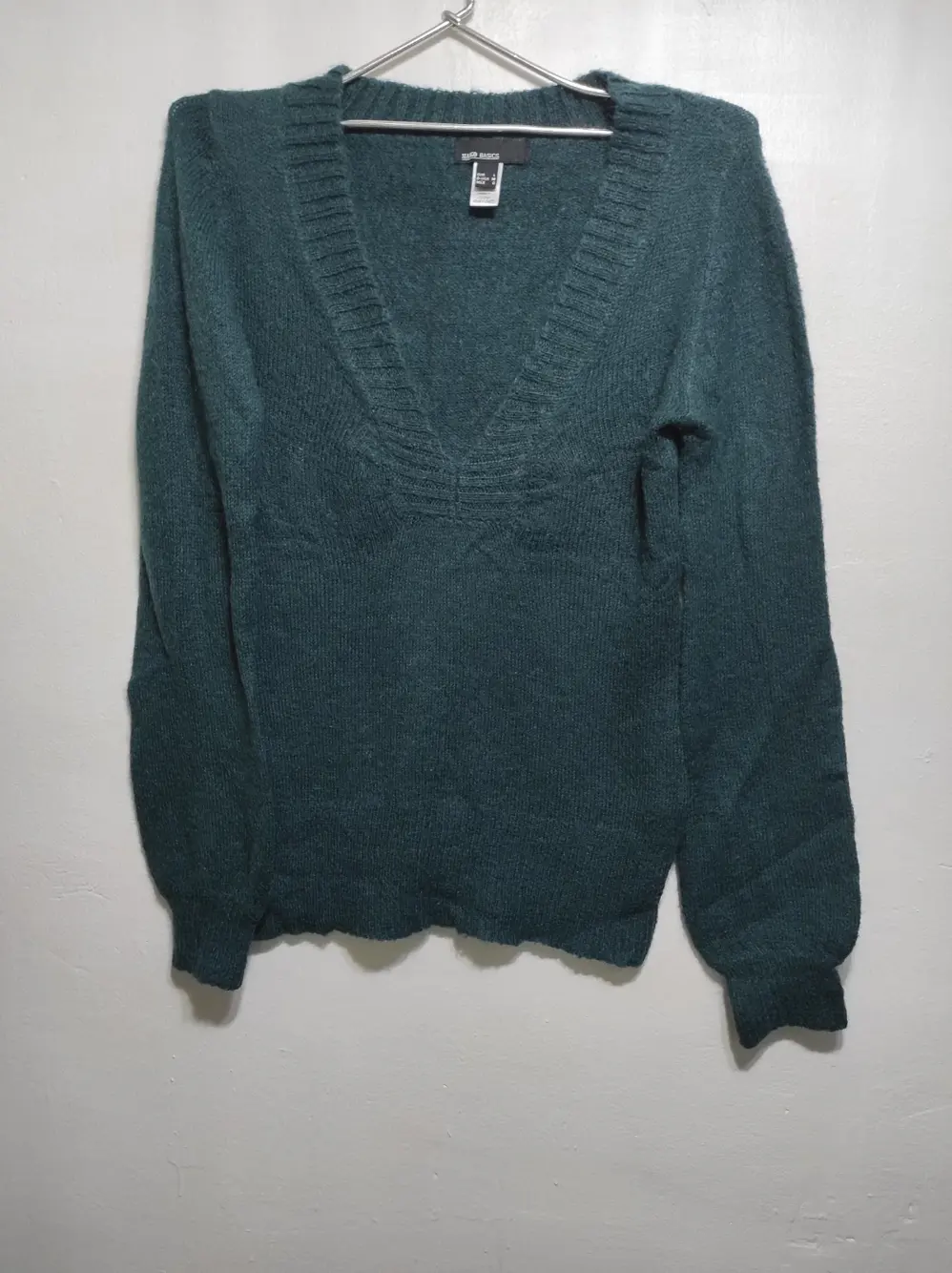 Jersey cuello de pico Mango basics talla L