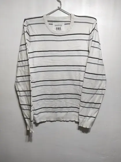 Jersey fino a rayas bonobo talla M