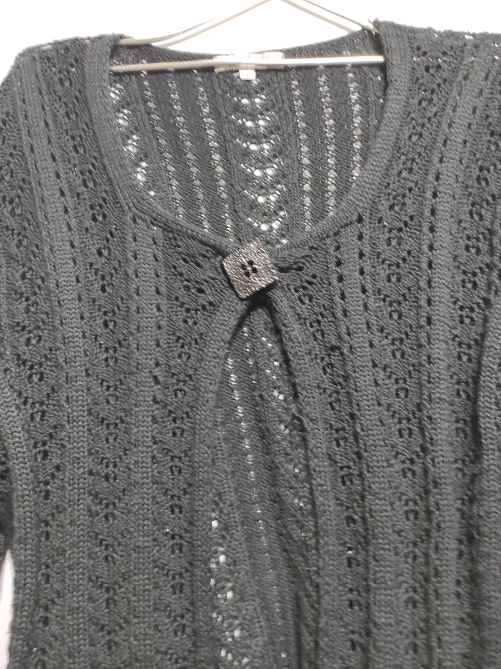 Jersey cardigan lana de Merino scottage talla 5, foto 4
