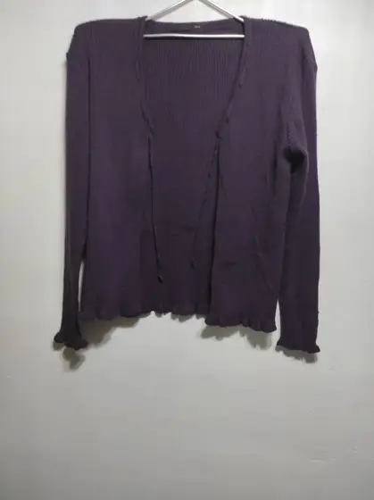 Jersey fino abierto tienda local talla M