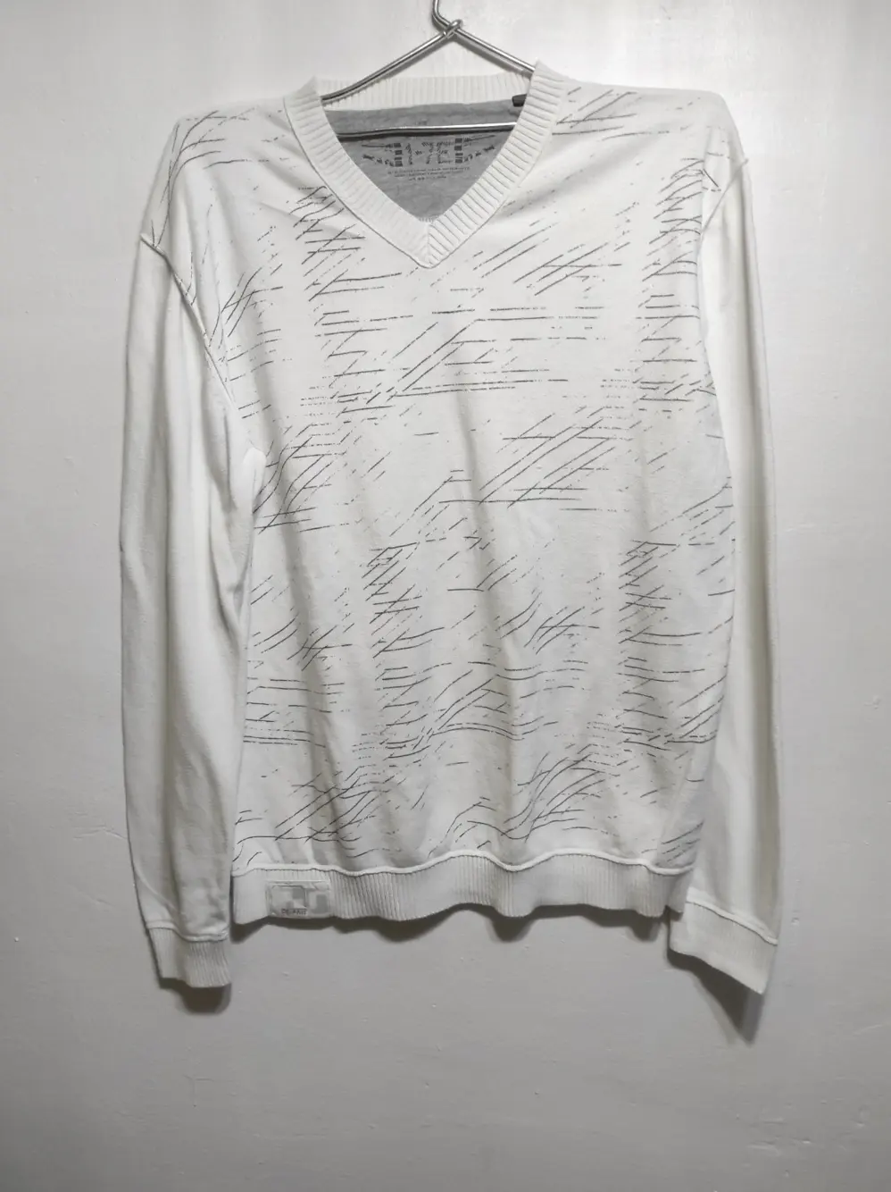 Jersey fino cuello de pico Esprit talla L