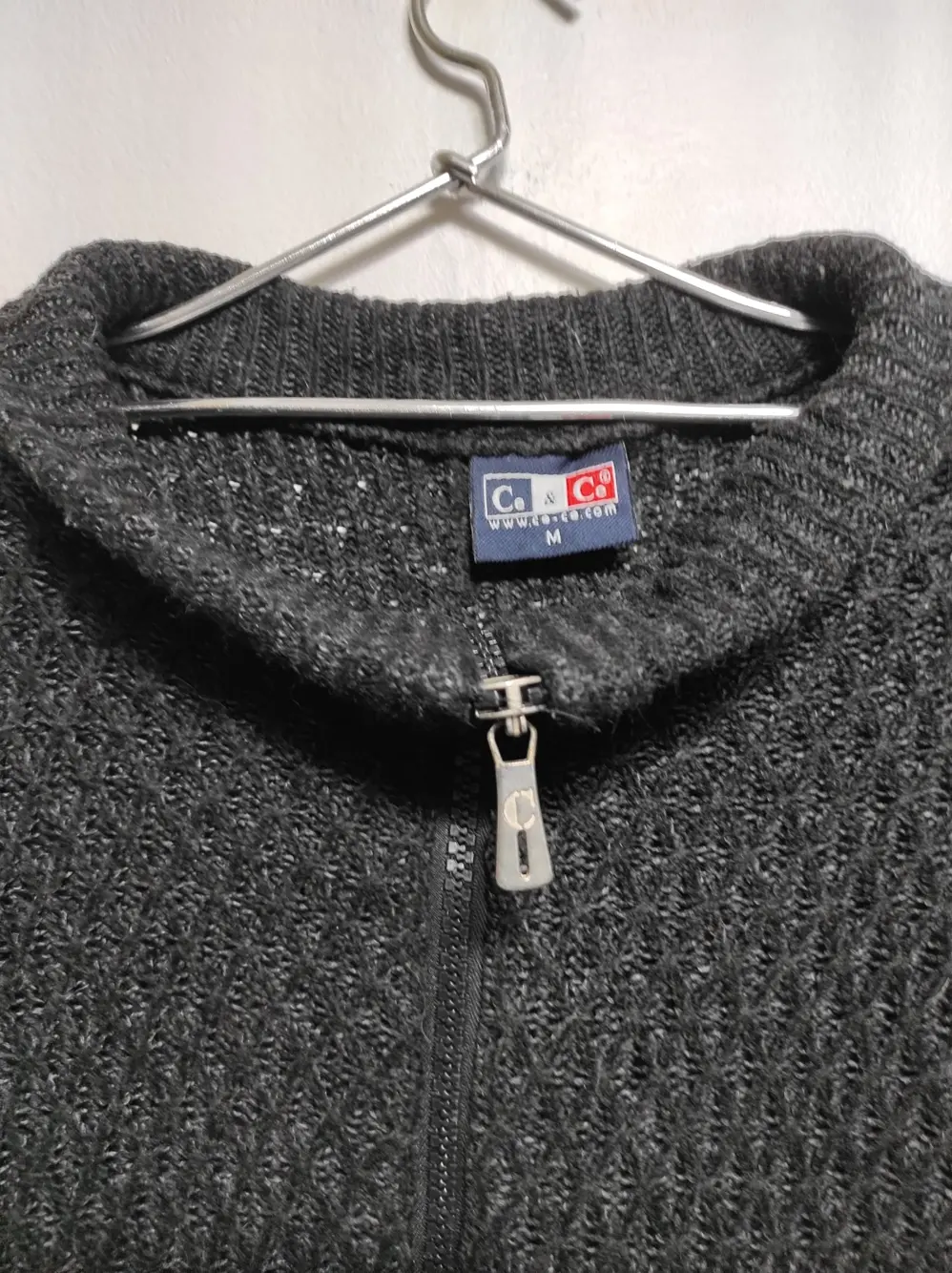Jersey cardigan con cremallera Ce&Ce talla M, foto 2