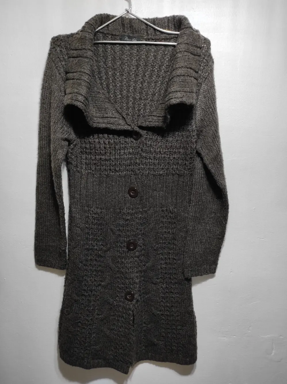Abrigo cardigan miss lide talla M