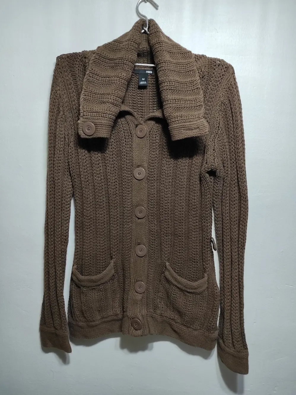 Jersey cardigan H&M talla M