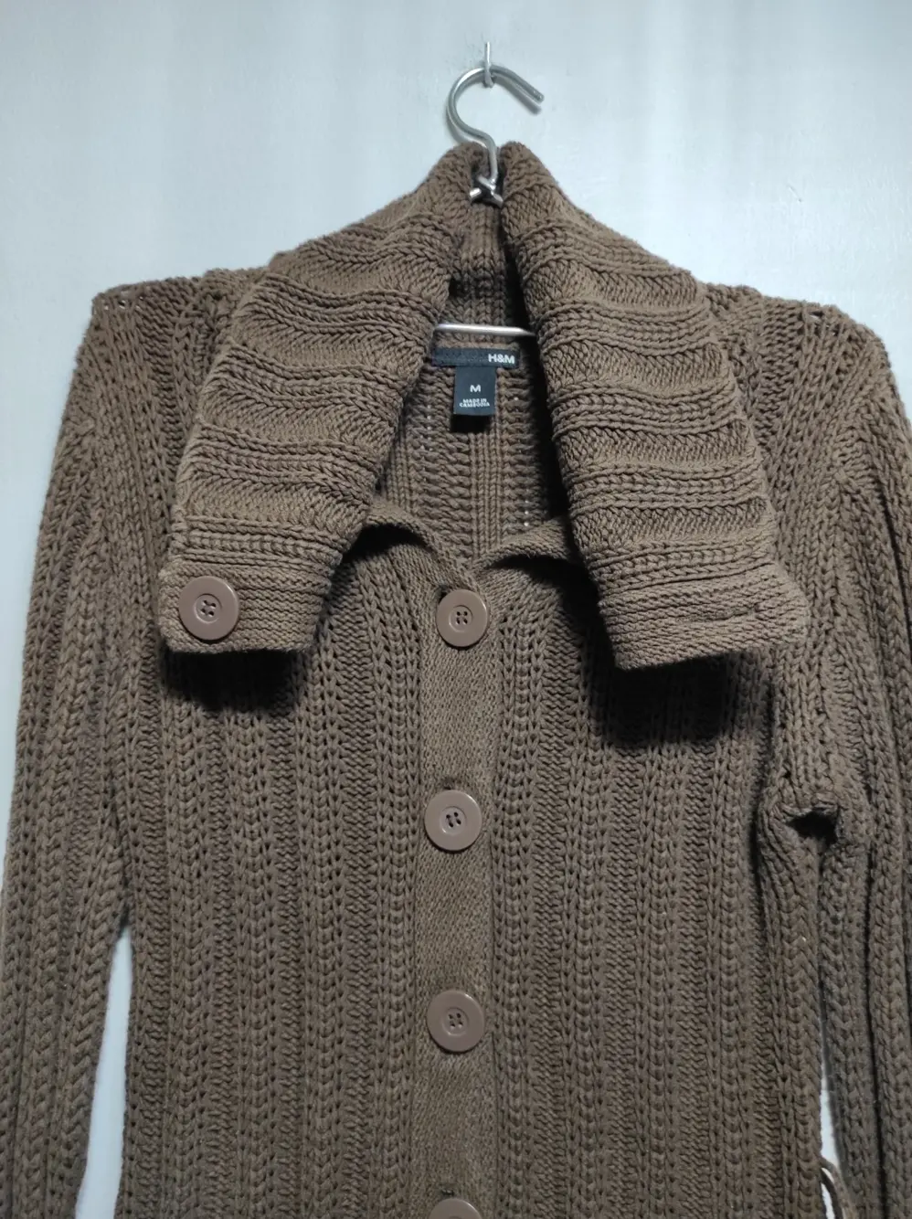 Jersey cardigan H&M talla M, foto 4