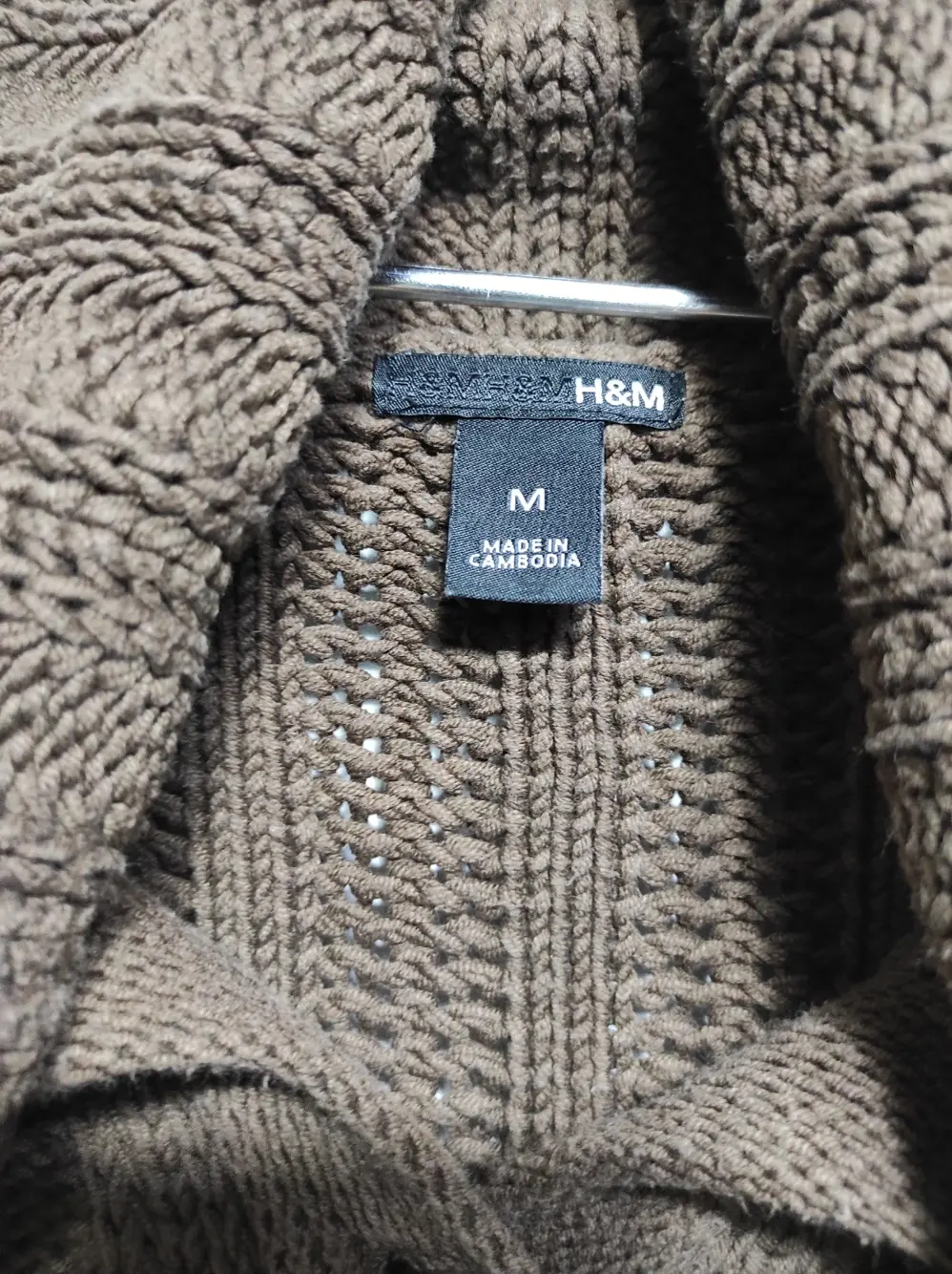 Jersey cardigan H&M talla M, foto 5